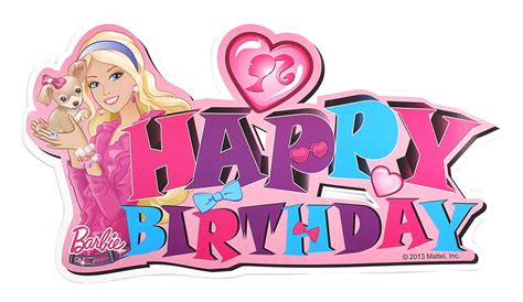 Barbie clipart happy birthday, Barbie happy birthday Transparent FREE for download on ...