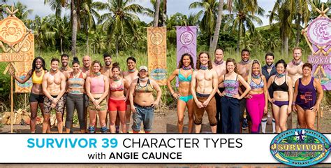 Survivor 39 Character Types with Angie Caunce – RobHasAwebsite.com