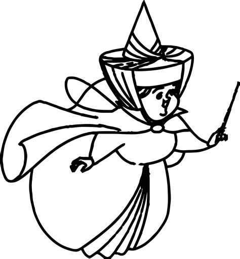 nice Big Aurora Flora Fauna and Merryweather Coloring Pages | Cat ...