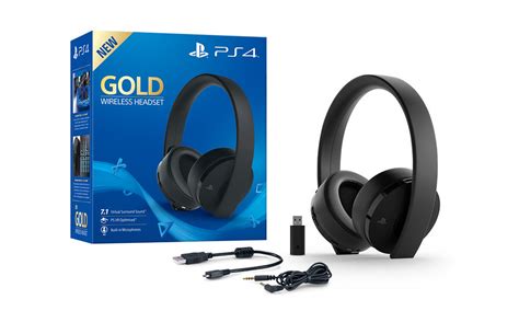 Introducing the new Gold Wireless Headset for PS4 and PS VR, coming ...