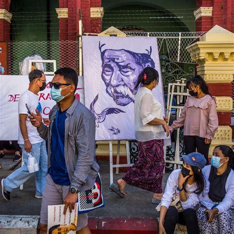 コンプリート！ myanmar coup protest art equals 166429 - Jozpictsihmjh