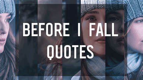 Before I Fall Quotes by Lauren Oliver - YouTube