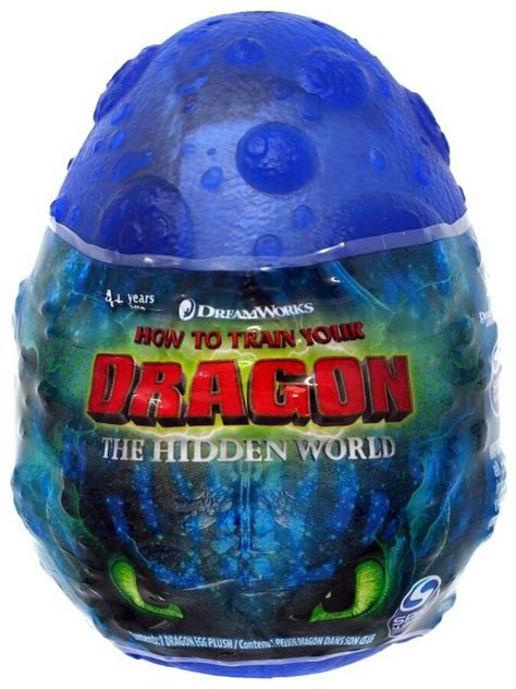 How To Train Your Dragon Hidden World Plush Dragon In Egg- Choose from ...