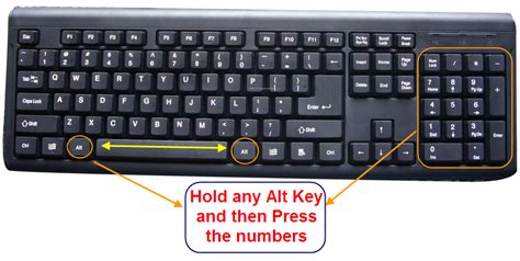 ALT Key Shortcuts to Insert Symbols in Windows – WebNots | Computer keyboard, Key, Symbols