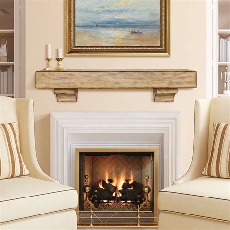 Simple and Sophisticated Fireplace Mantel Ideas