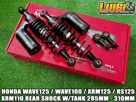 MUTARRU HONDA WAVE 125 / WAVE 100 / XRM 125 / RS125 / XRM 110 REAR SHOCK W/TANK 285MM-310MM ...