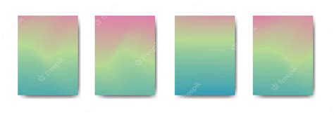 Premium Vector | Collection of colorful gradient background cover flyers are used for ...