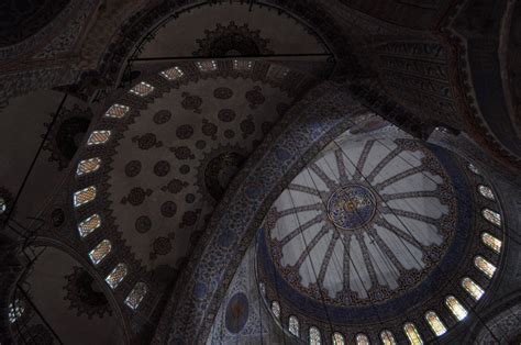 built structure, dome, religion, mosque, belief, cupola, indoors, ornate, landmark, istanbul ...