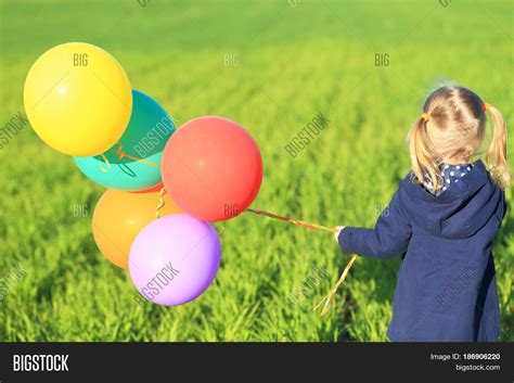 Little Girl Balloons Image & Photo (Free Trial) | Bigstock