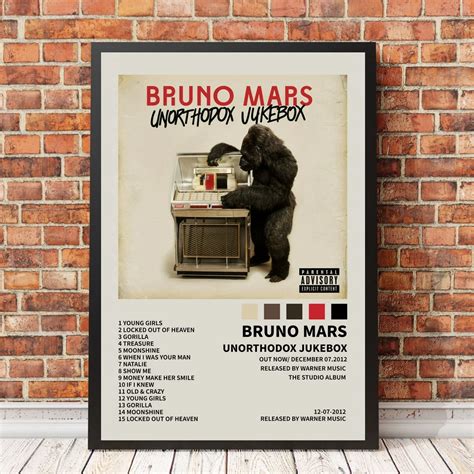 Bruno Mars Album Unorthodoxe Jukebox Songs