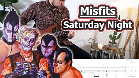 Misfits - Saturday Night | Guitar Tabs Tutorial - YouTube