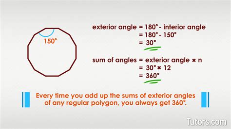 What Is The Sum Of Exterior Angles Formula Exampl - buickcafe.com