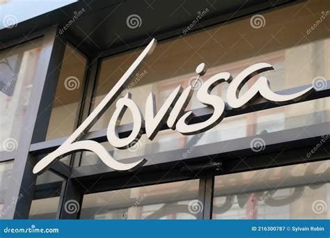 Lovisa Store Sign and Brand Text Logo Front of Shop Retailer ...