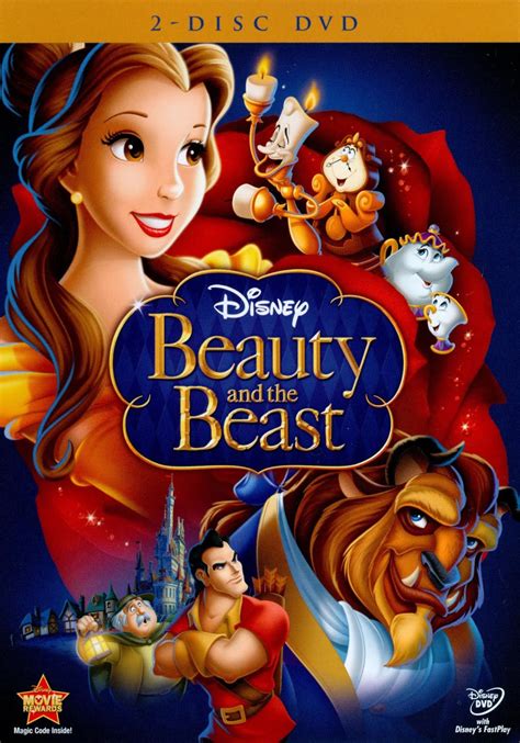 Animated Film Reviews: Beauty and the Beast (1991) - Disney's Animation Revival Begins