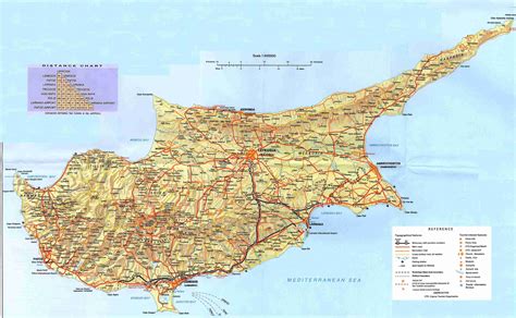 Cyprus Maps - Best Maps of Cyprus - How to get to