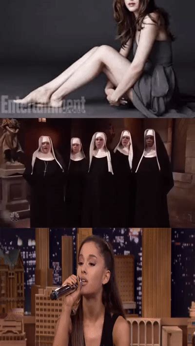 Ariana Grande on SNL - Sound Of Music Skit (HD) on Make a GIF