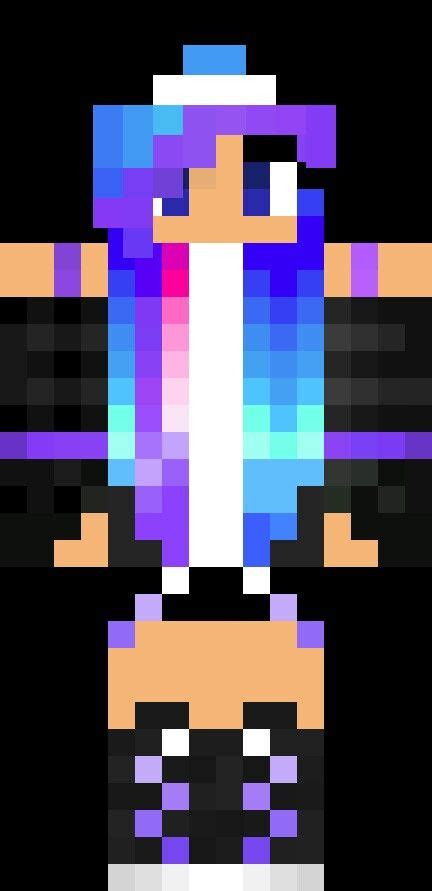 Electronic Blue Ender Girl | Minecraft skins, Minecraft skin, Minecraft