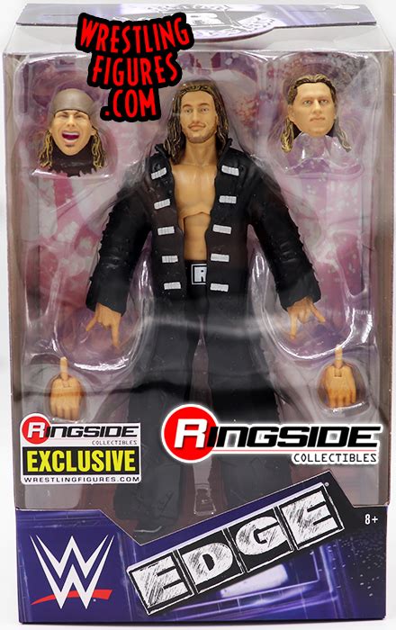 Edgeheads 3-in-1 WWE Elite Ringside Exclusive WWE Elite Toy Wrestling ...