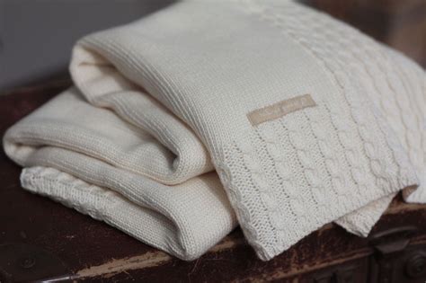 Luxuriously soft #blanket made from 100% #organic #cotton from Natures Purest. Packag… | Knitted ...