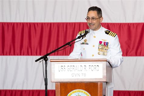 DVIDS - News - USS Gerald R. Ford Holds Change of Command