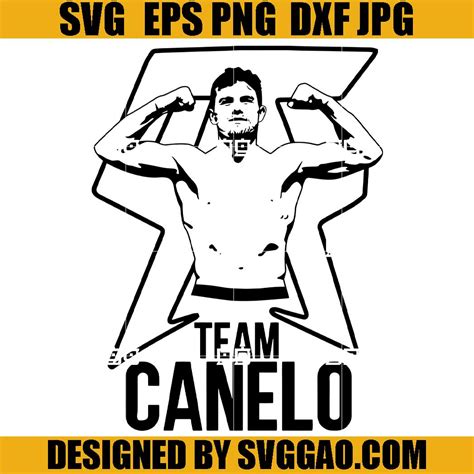 Canelo Boxing SVG, Logo Canelo SVG, Team Canelo SVG