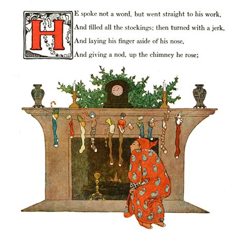 Twas the Night Before Christmas - Illustrations by Jessie Willcox Smith