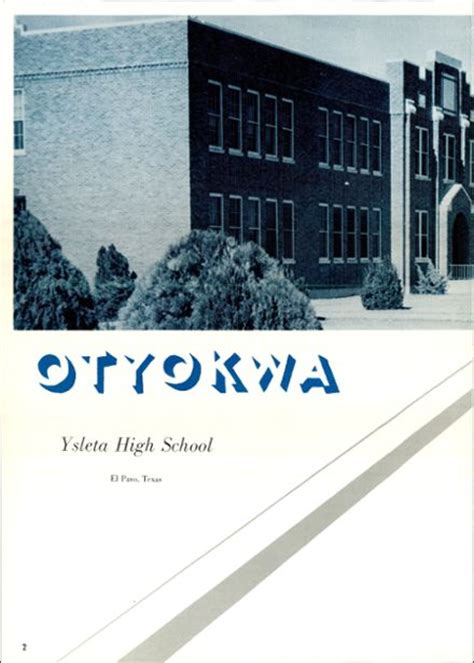 Explore 1963 Ysleta High School Yearbook, El Paso TX - Classmates