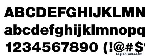 Sans Black Font Download Free / LegionFonts