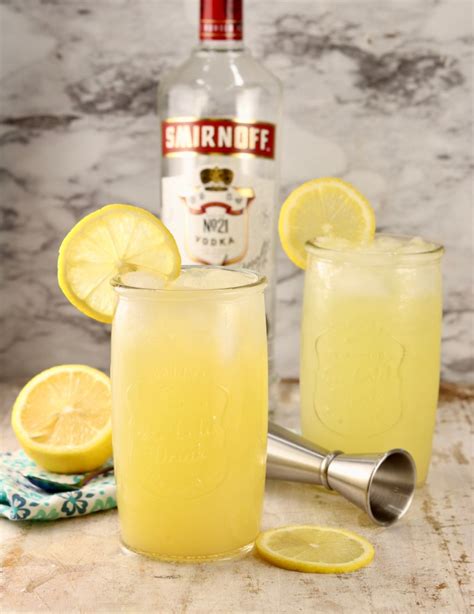 Pineapple Vodka Lemonade {Large Batch Cocktail} - Miss in the Kitchen