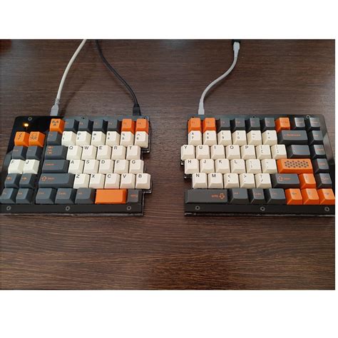 Custom split keyboard (Gateron brown switches), Electronics, Computer Parts & Accessories on ...