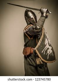 Medieval Knight Sword Shield Stock Photo 123745780 | Shutterstock