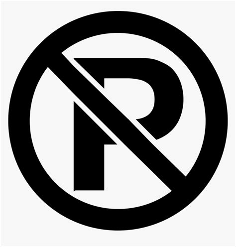 No Parking - Symbol No Parking Signs, HD Png Download - kindpng