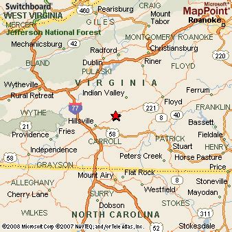 Where is Dugspur, Virginia? see area map & more