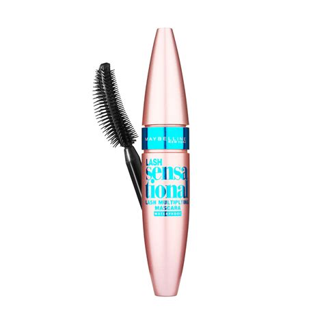 Maybelline Lash Sensational Lash Multiplying waterproof mascara zwart ...