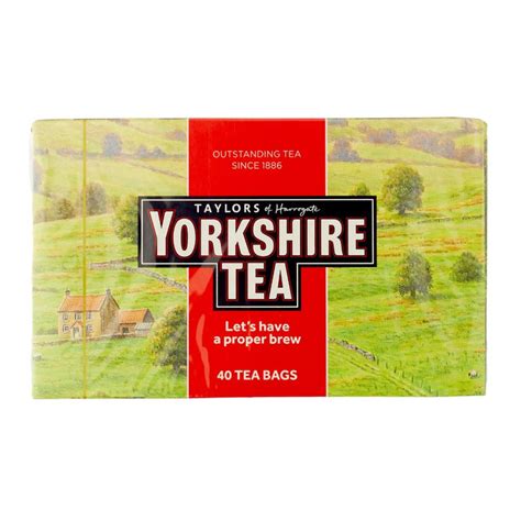 Taylors of Harrogate Yorkshire Tea 40 Tea Bags. Specialty Online Store ...