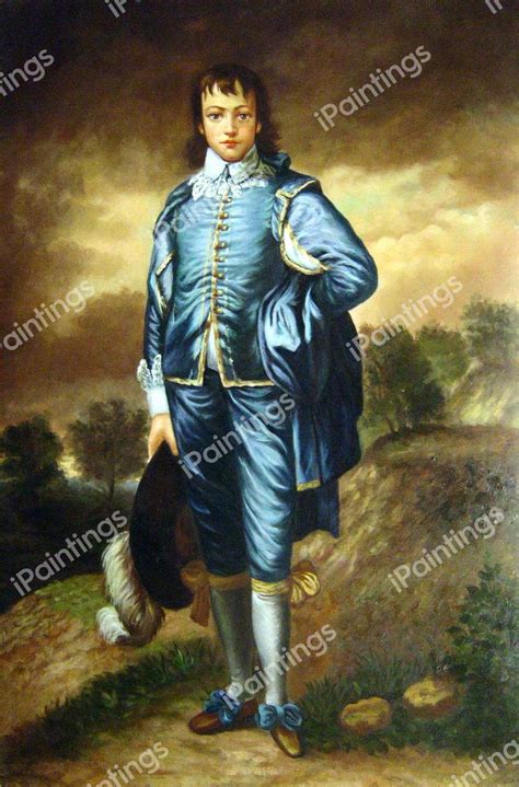 Blue Boy Painting by Thomas Gainsborough Reproduction | iPaintings.com