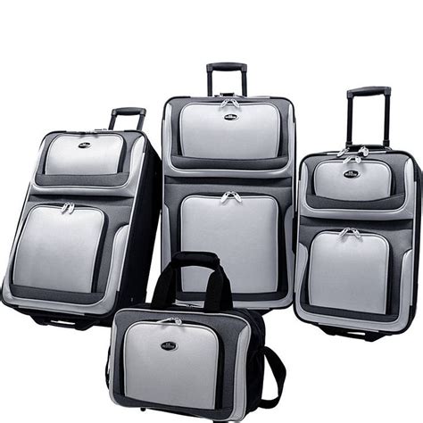 U.S. Traveler New Yorker 4-Piece Luggage Set - eBags.com | Luggage sets ...