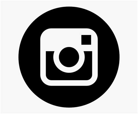 Instagram Logo Black Png