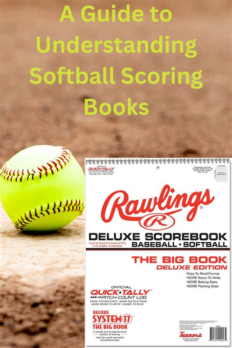 A Guide to Understanding Softball Scoring Books in 2024 | Softball scorebook, Softball, Books