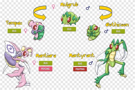 Mew Evolution Chart