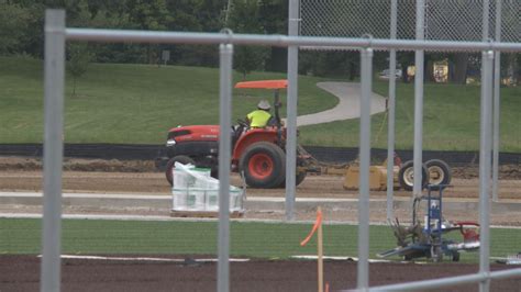 Turf installation begins for World Baseball Academy field renovation ...