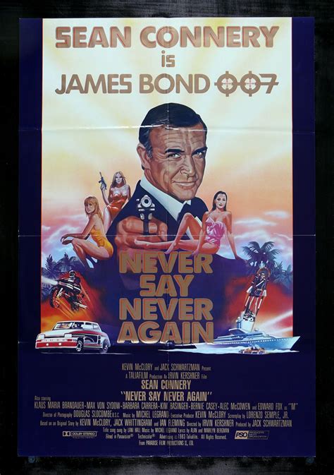 007 #14 1983 Never Say Never Again • 2nd & last return for Connery, 6th ...