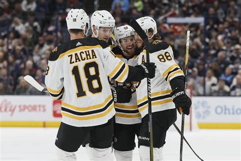 Linus Ullmark makes 30 saves, Bruins beat Blue Jackets 4-0 | AP News