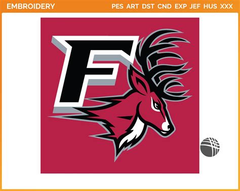 Fairfield Stags - Alternate Logo (2002) - College Sports Embroidery Logo in 4 sizes & 8 formats ...