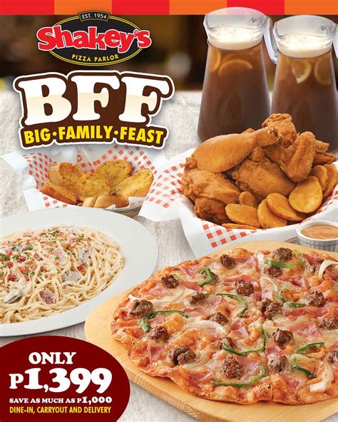 Shakey's Big Family Feast Promo