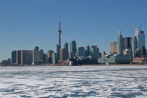 Toronto Skyline in Winter – ROI Corporation