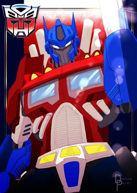 Optimus Prime by DragonPaintOfficial on DeviantArt