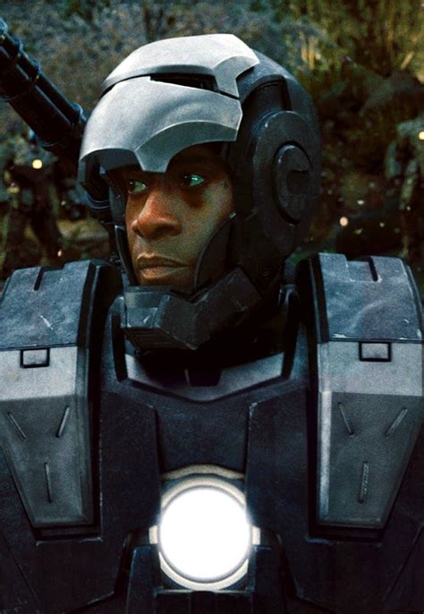 Don Cheadle as James Rhodes/War Machine in Iron Man 2 (2010); Iron Man ...