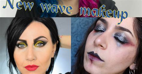 DARK 80'S NEW WAVE MAKEUP TUTORIAL