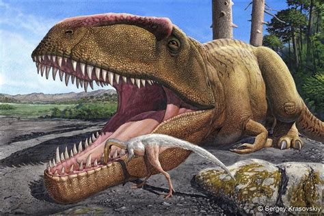 Giganotosaurus Was Bigger Than T. Rex, but Still in Its Shadow | Dinosaur art, Prehistoric ...